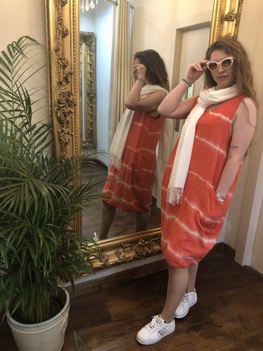 Strike Dress Strawberry
