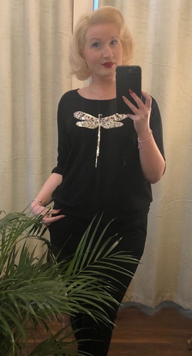 Dragonfly Top Navy