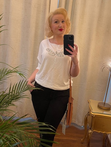 Dragonfly Top White
