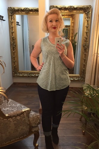 Paris vest Mint