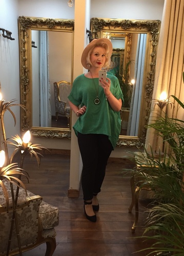 DD Necklace Top Green