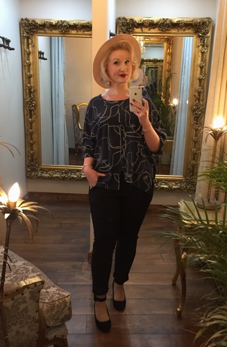 Face Top Navy