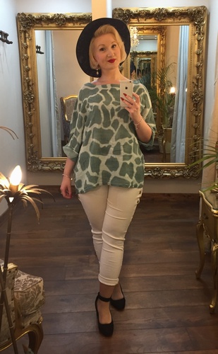 Mary T Top Green