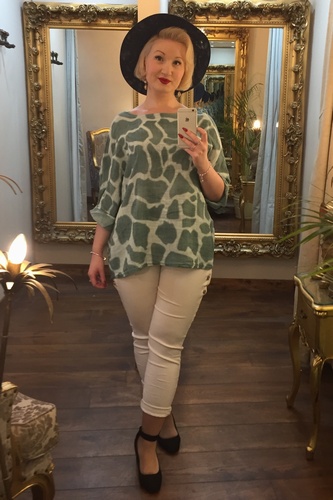 Mary T Top Green