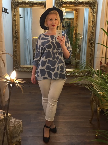 Mary T Top Blue