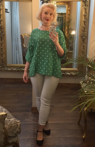 Spot Tee Green