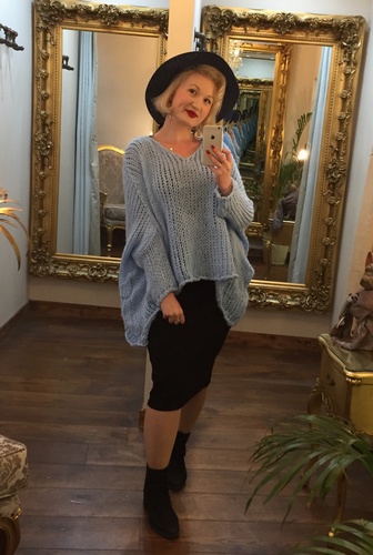 Tik Knit Blue