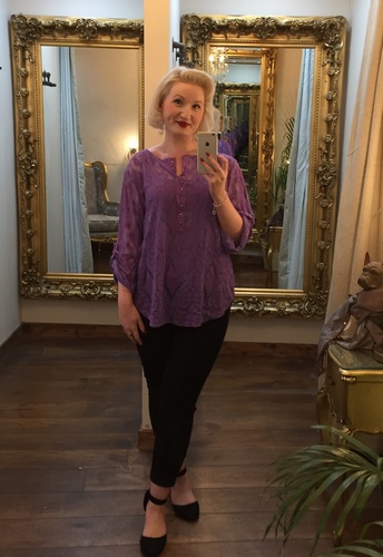 Donna Top Purple