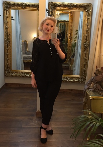 Donna Top Black