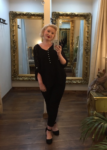 Donna Top Black