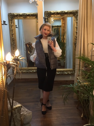 G Gilet Grey