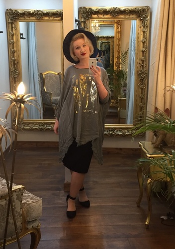 Feather Tunic Khaki