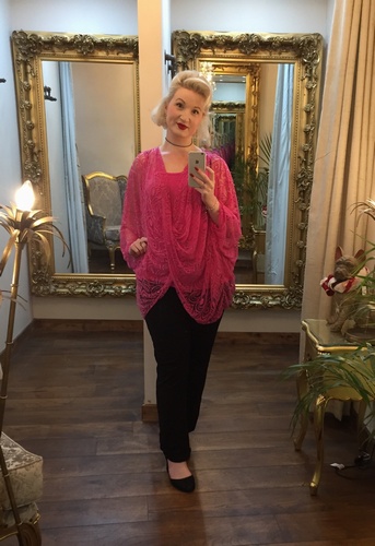Front Wrap Cerise