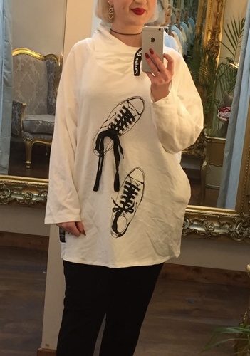 Laces SweatShirt White