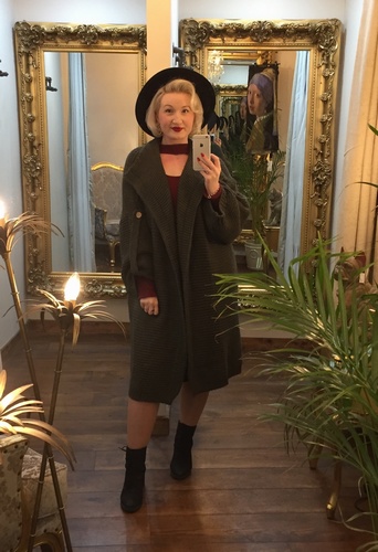Coat Cardi Khaki
