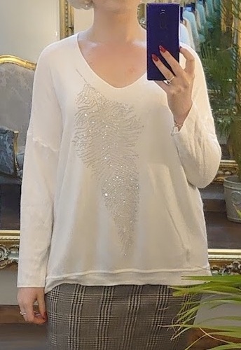 Feather soft Touch Knit Cream
