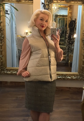 Gilet Beige