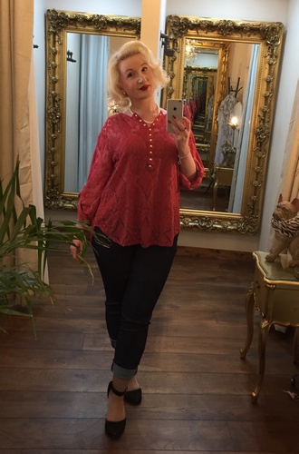 Donna Top Strawberry