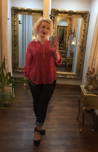 Donna Top Strawberry