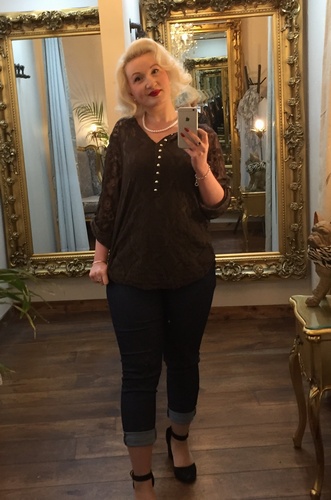 Donna Top Brown