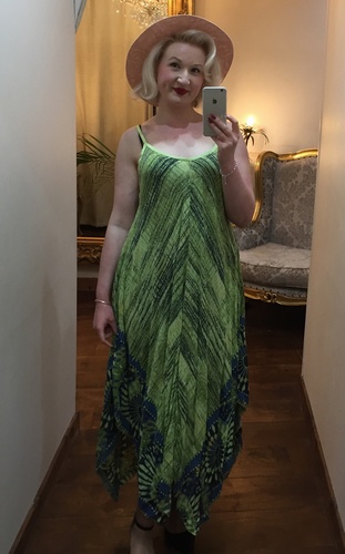 Boho Dress Green