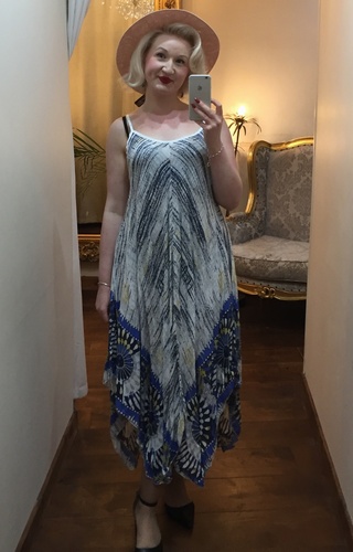 Boho Dress White