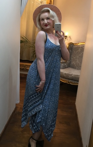 Boho Dress Blue