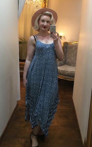 Boho Dress Blue