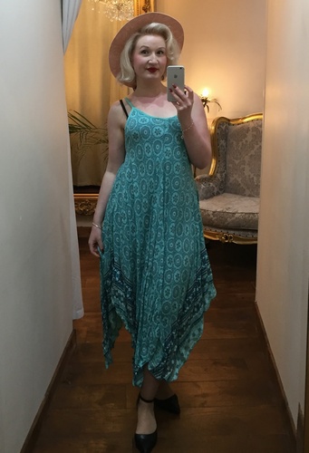 Boho Dress Teal