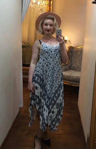 Boho Dress White