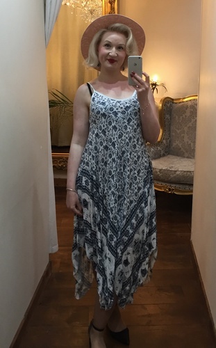 Boho Dress White