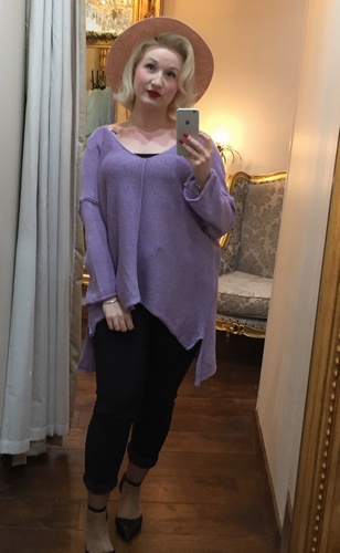Joy Knit Pastel Lilac