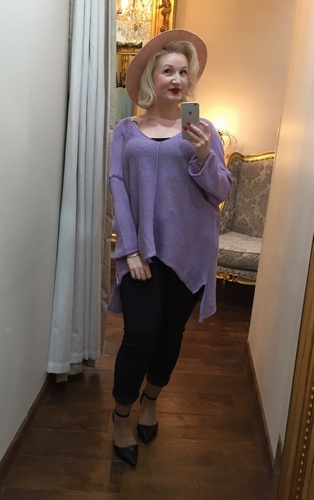 Joy Knit Pastel Lilac