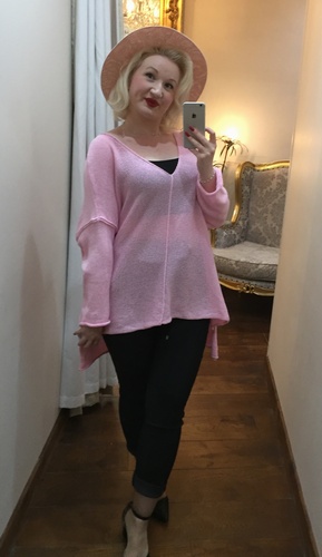 Joy Knit Powder Pink