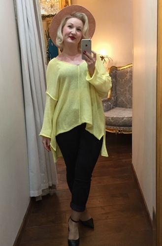 Joy Knit Pastel Yellow