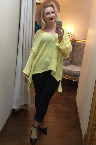Joy Knit Pastel Yellow