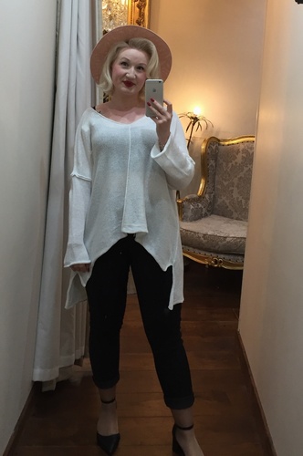 Joy Knit White