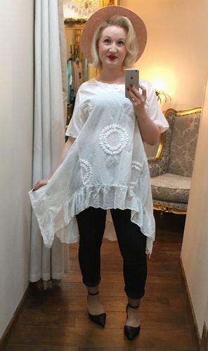 RG Tunic Dress White