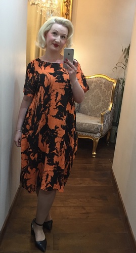 Mimosa Dress Orange