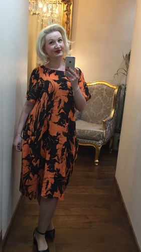 Mimosa Dress Orange