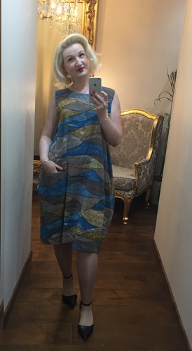 Wave Dress Mushroom