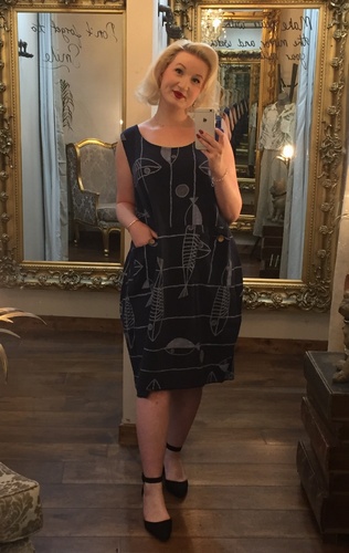 Pescare Dress Navy