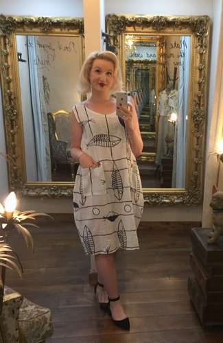 Pescare Dress White