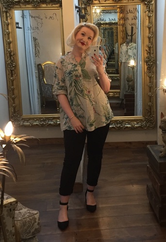 Flora Shirt Beige