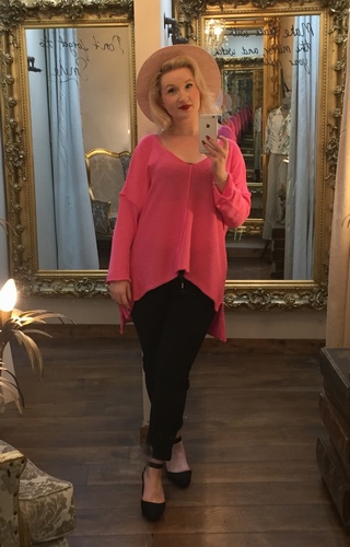 Joy Knit Cerise