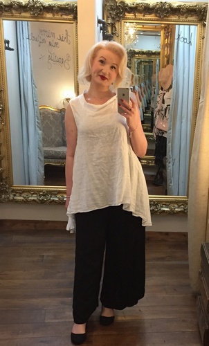 Lady Top White