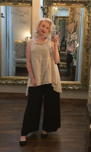 Lady Top  Beige