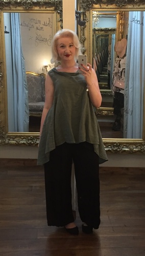 Lady Top Khaki
