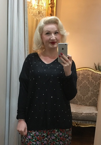 Sparkle Knit Navy
