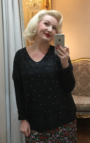 Sparkle Knit Black
